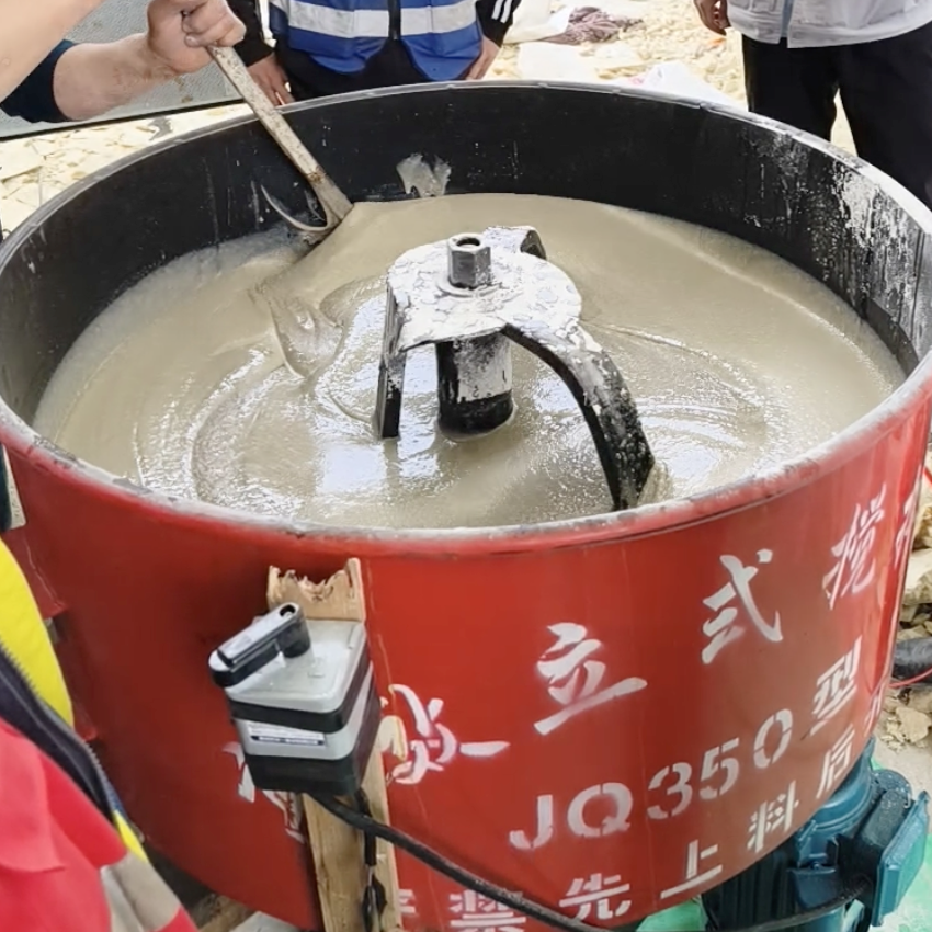 中宁汽轮机余热压缩机导热油设备底座耐高温环氧树脂灌浆料